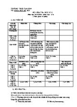 Ma trận và đề kiểm tra học kỳ II môn Địa lý Lớp 6 - Năm học 2019-2020 - Trường THCS Tam Sơn (Có đáp án)
